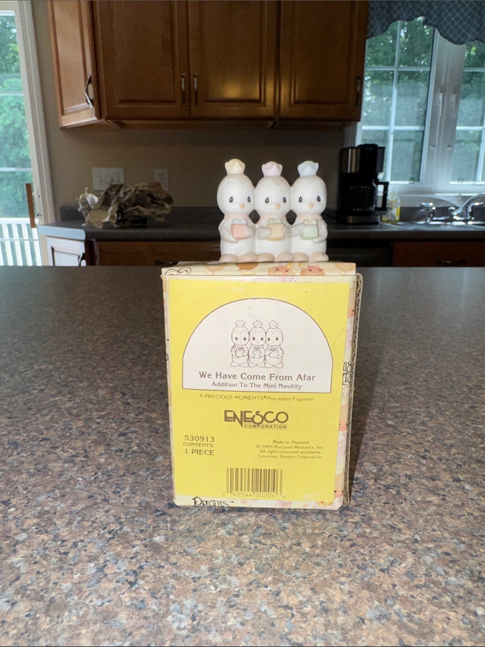 “We Have Come From Afar” Enesco Porcelain Trio Figurine with original box